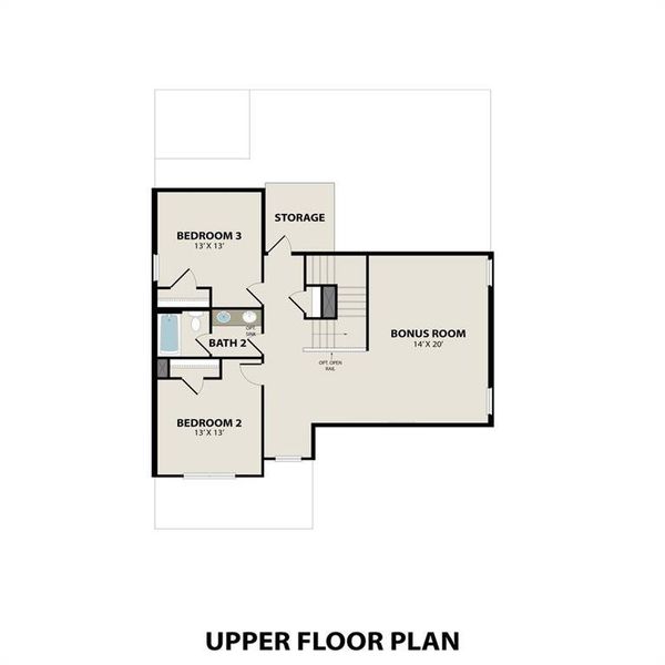 Upper Floor Plan