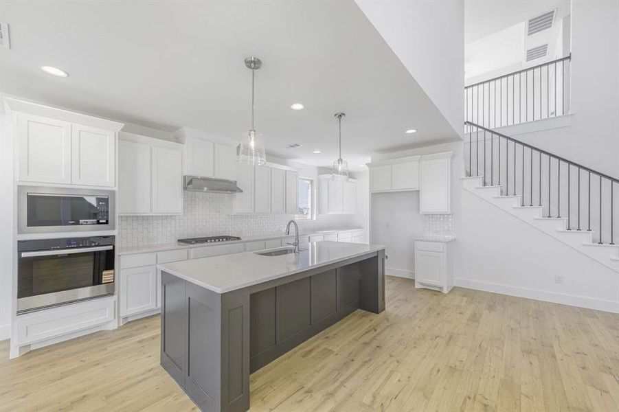 Furnished interior view inside a new home in Wellington, Haslet (Image 7).