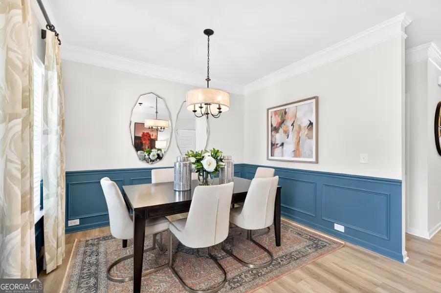 Furnished interior view inside a new home in Cobblestone Crossing Commons, Warner Robins (Image 3).