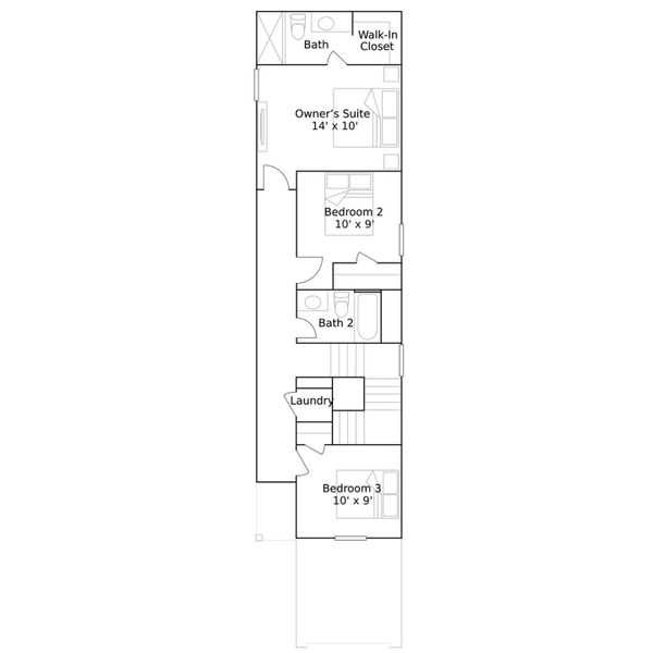 2D floor plan layout of this home in Sila, Huffman, TX (Image 2). 2D floor plan layout of this home in Sila, Huffman, TX (Image 2).