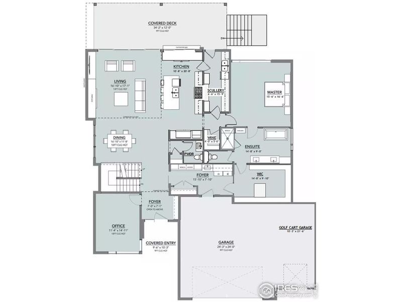 2D floor plan layout of this home in , Windsor, CO (Image 7). 2D floor plan layout of this home in , Windsor, CO (Image 7).