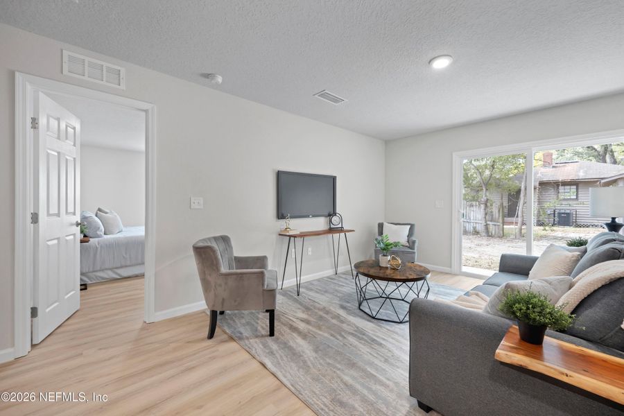 Furnished interior view inside a new home in , Jacksonville (Image 9).