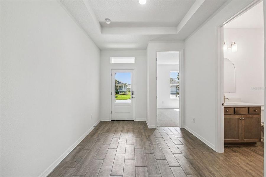 Spacious, unfurnished interior of a new home in Cascades at Southern Hills, Brooksville (Image 54). Spacious, unfurnished interior of a new home in Cascades at Southern Hills, Brooksville (Image 54).