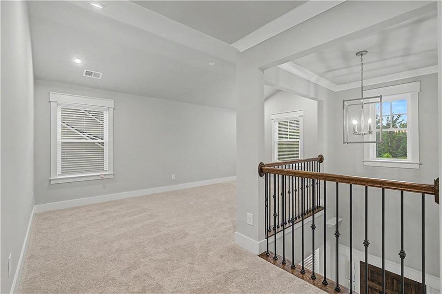 Spacious, unfurnished interior of a new home in Springside Reserve, Powder Springs (Image 43).