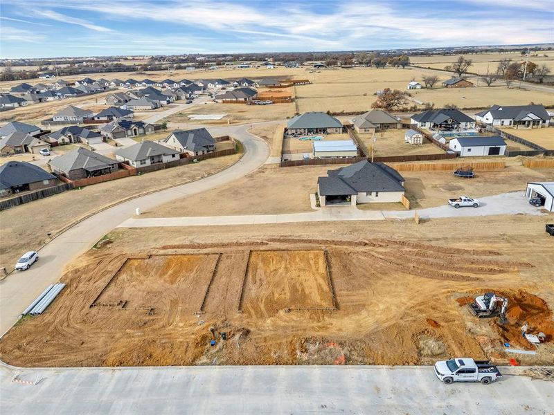Site preparation for new homesites in , Tolar (Image 6).
