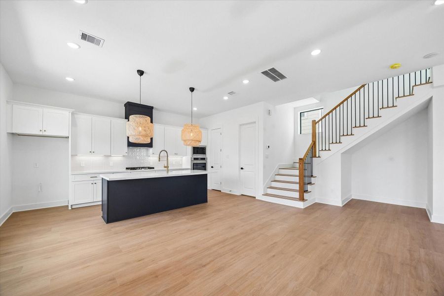 Furnished interior view inside a new home in , Houston (Image 7).