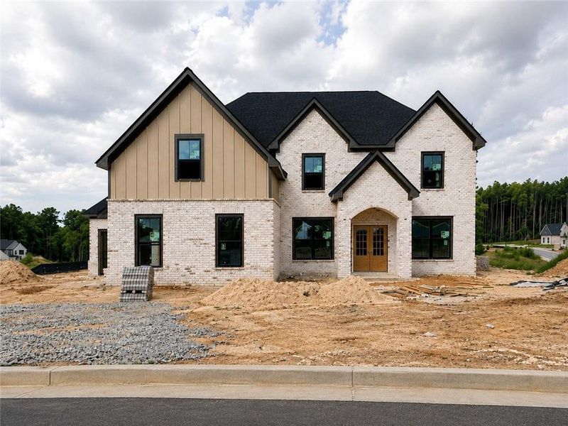 In-progress construction of a new home in , Lawrenceville, GA (Image 67).