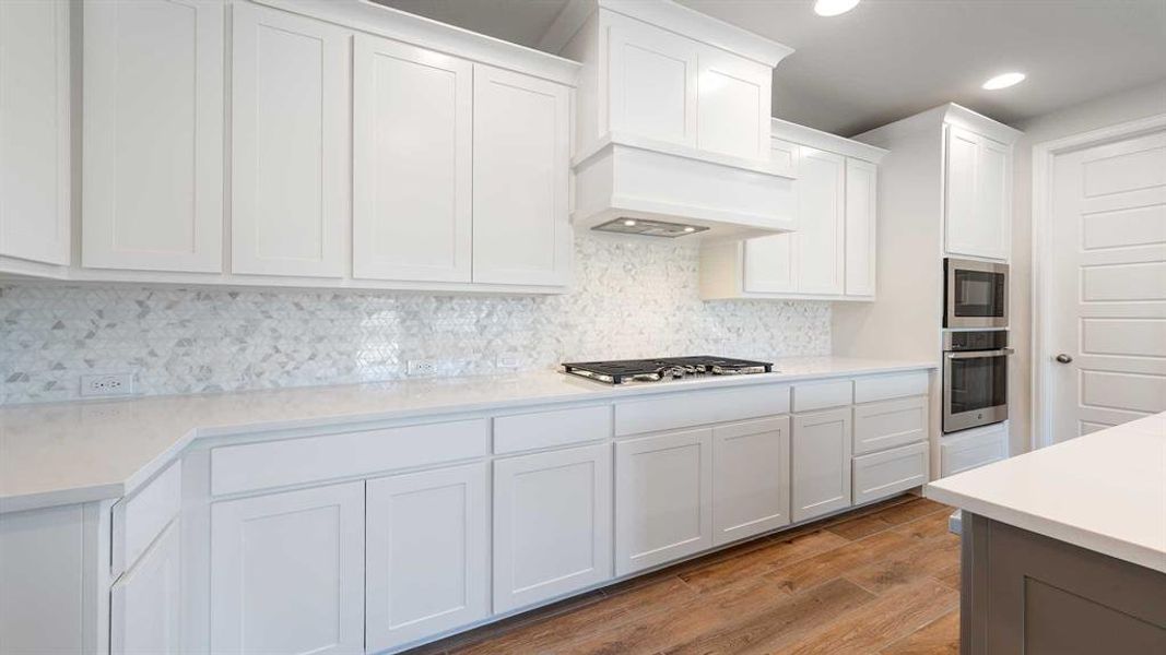 Furnished interior view inside a new home in The Heights At Uptown Celina 45', Celina (Image 7).