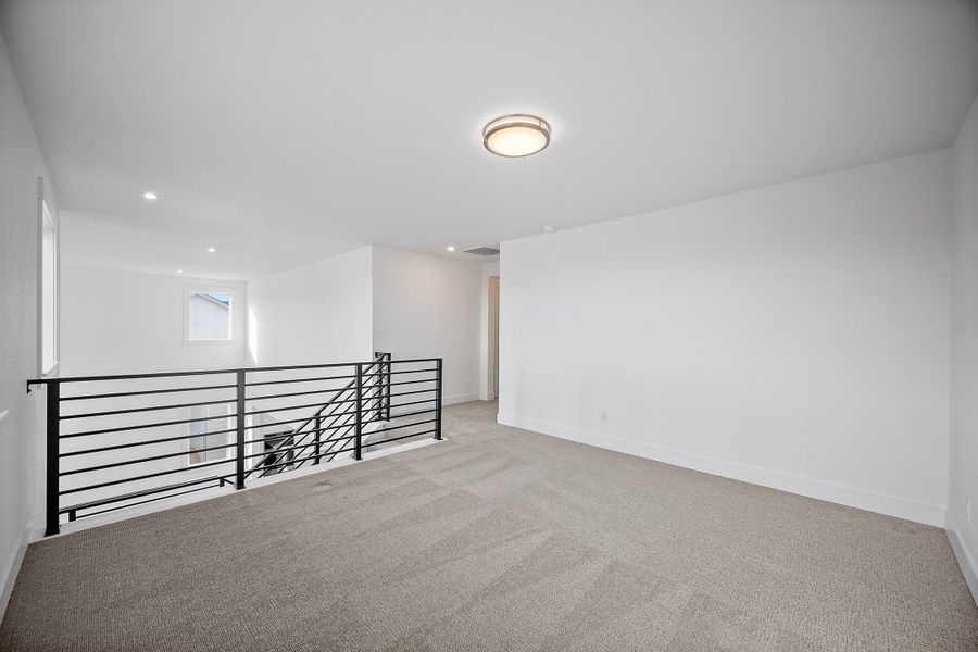 Spacious, unfurnished interior of a new home in Jackson Creek, Monument (Image 28).
