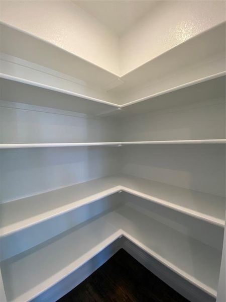 Large corner pantry