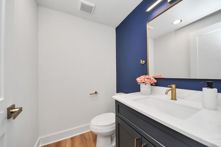 Furnished interior view inside a new home in , Houston (Image 7).