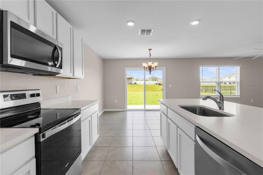 Furnished interior view inside a new home in Briarwood, Alachua (Image 6).