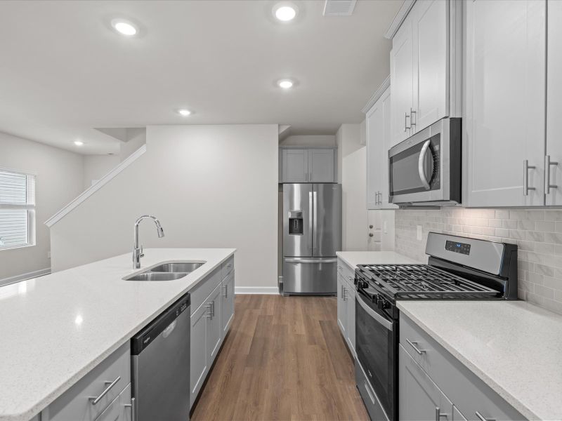 Furnished interior view inside a new home in Brayfield Manor - Heritage Collection, Wellford (Image 4).