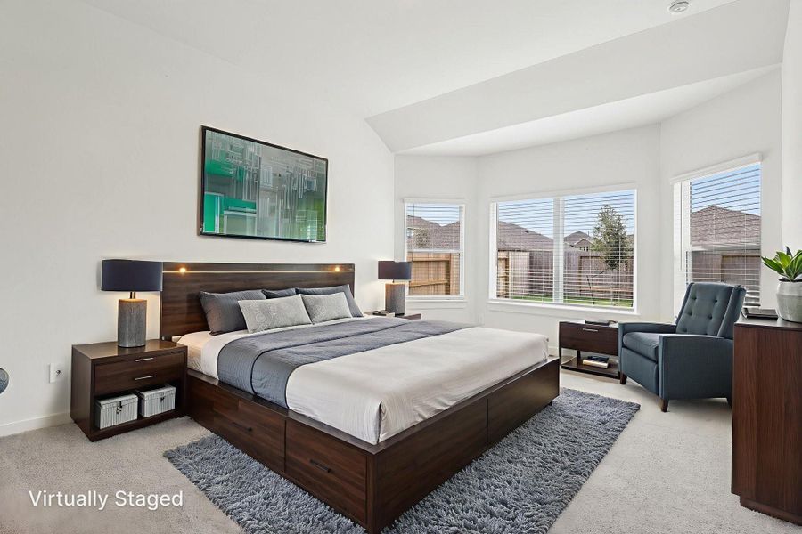 Furnished interior view inside a new home in Southwinds, Baytown (Image 17).