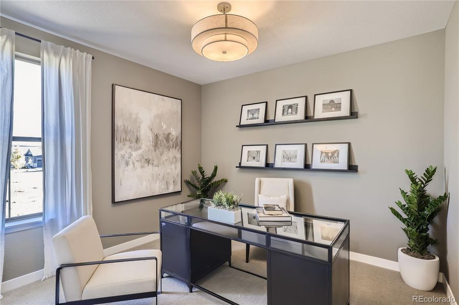 This picture is a representation. Not of actual home.