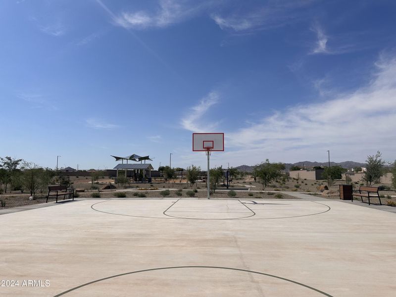 Basketball court