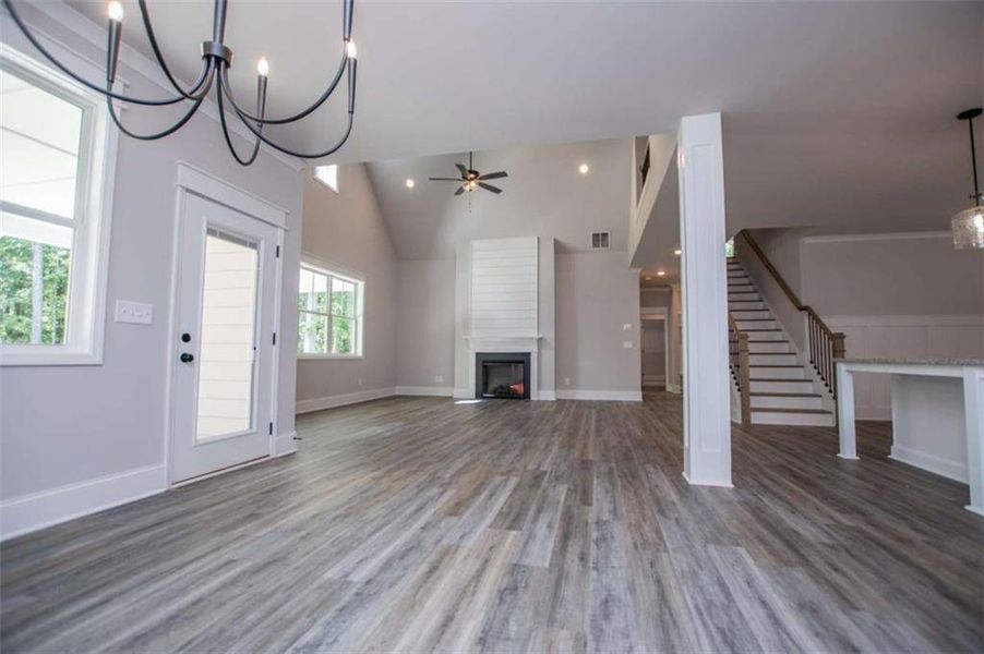 Furnished interior view inside a new home in , Douglasville (Image 15).