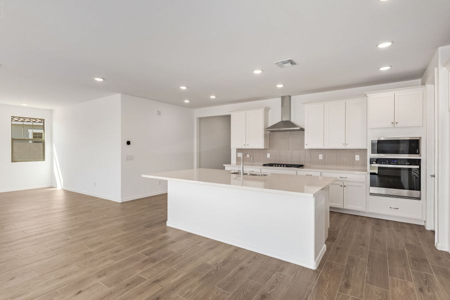 Furnished interior view inside a new home in Las Ventanas, Goodyear (Image 3).