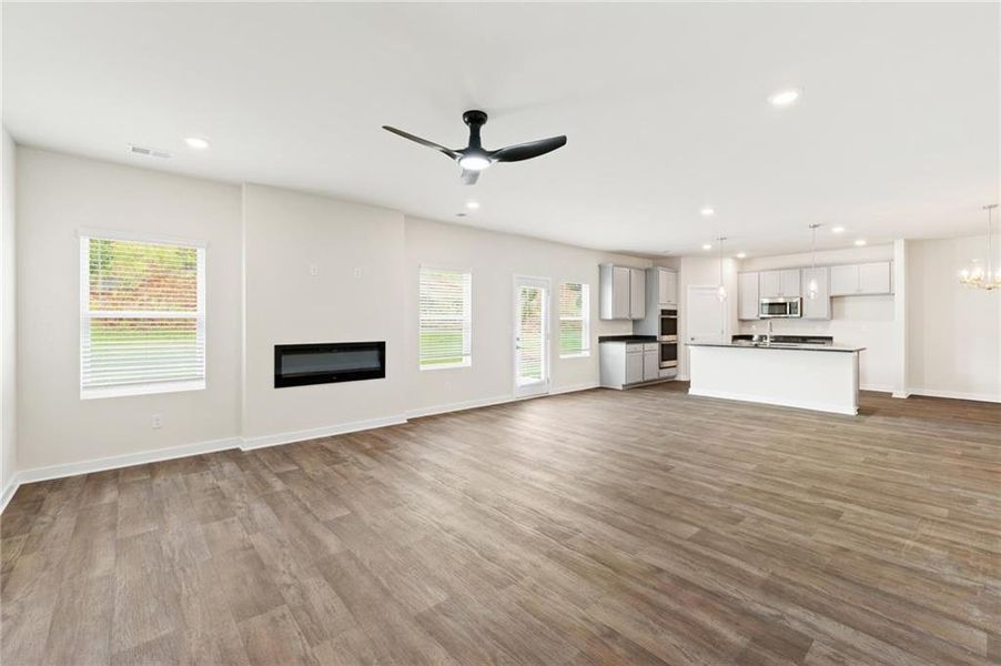 Spacious, unfurnished interior of a new home in Fern Dale, Fairburn (Image 20).