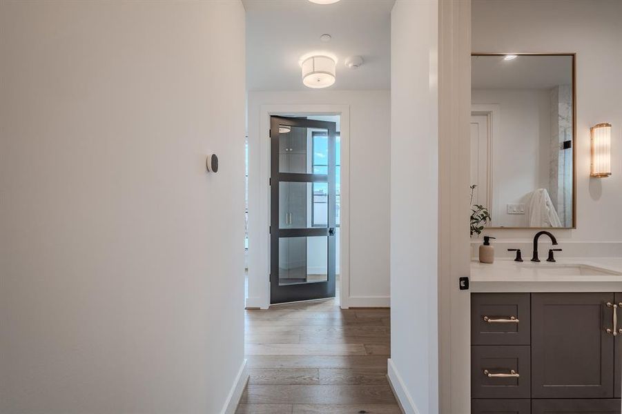 Furnished interior view inside a new home in , University Park (Image 33).