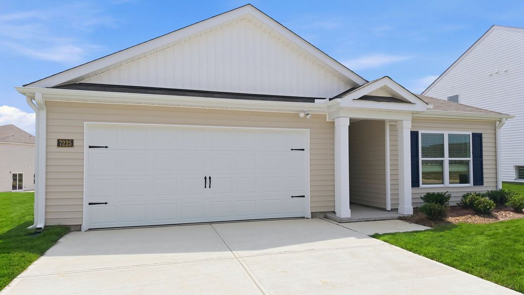 Front exterior of a new home in Hunter Hill, Rocky Mount, NC, highlighting curb appeal (Image 19).
