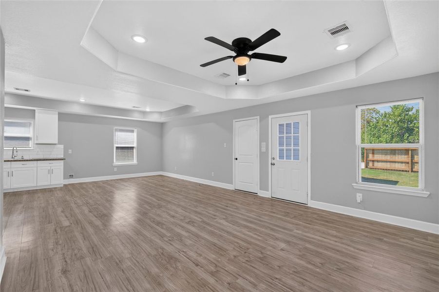 Spacious, unfurnished interior of a new home in , Houston (Image 12). Spacious, unfurnished interior of a new home in , Houston (Image 12).