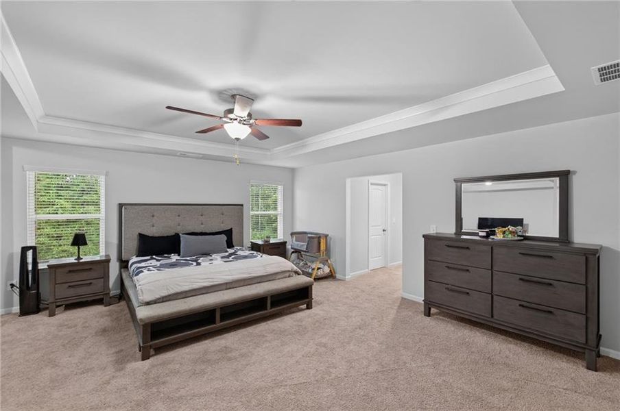 Furnished interior view inside a new home in Twin Shoals, Atlanta (Image 36). Furnished interior view inside a new home in Twin Shoals, Atlanta (Image 36).