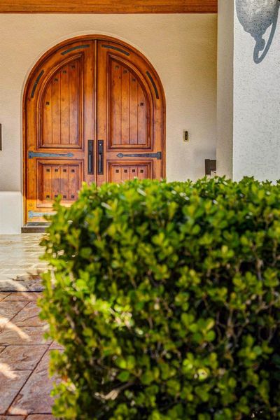Exterior details and patio area of a home in , Bellaire (Image 2).