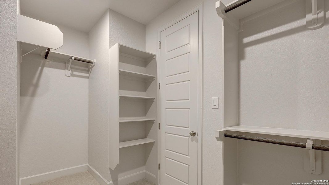 Furnished interior view inside a new home in Corley Farms 50', Boerne (Image 10).