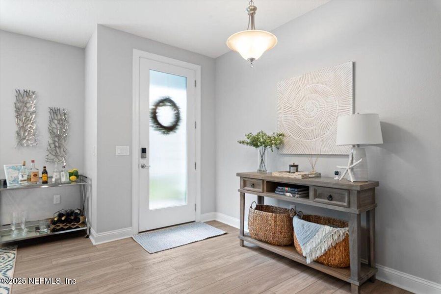 Furnished interior view inside a new home in , Jacksonville (Image 8). Furnished interior view inside a new home in , Jacksonville (Image 8).