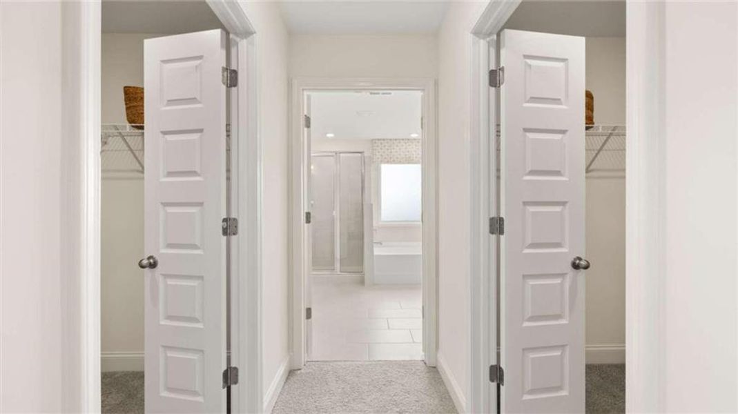 Furnished interior view inside a new home in The Gates at Pates Creek, Hampton (Image 38).