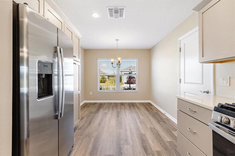 Furnished interior view inside a new home in , The Villages (Image 7).