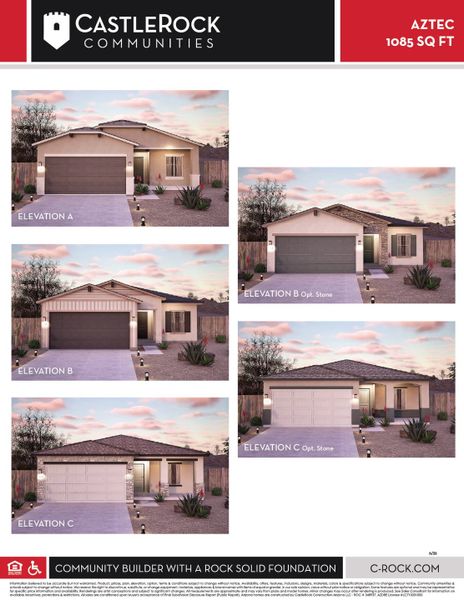Image 7 representing the Aztec by CastleRock Communities in Hayden Estates, Buckeye, AZ. Image 7 representing the Aztec by CastleRock Communities in Hayden Estates, Buckeye, AZ.