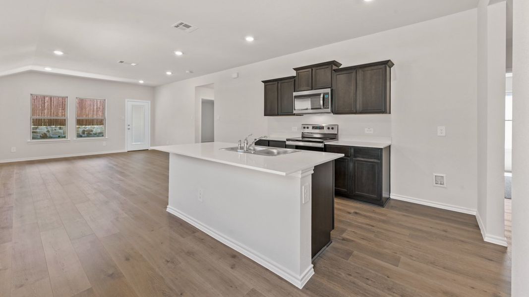 Furnished interior view inside a new home in Cartwright Ranch, Crandall (Image 4).