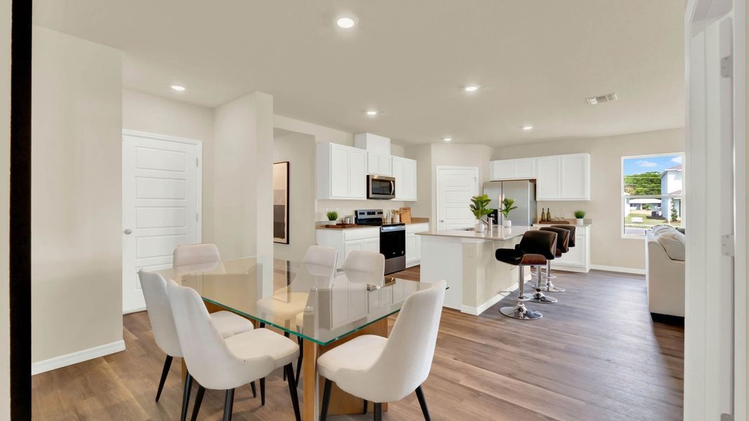 Representative furnished interior of a home built from the Lakeside by D.R. Horton in Sagewood, Apopka (Image 10).