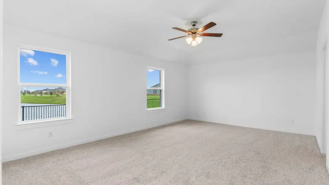 Spacious, unfurnished interior of a new home in Lago Mar 60' Homesites, Texas City (Image 16). Spacious, unfurnished interior of a new home in Lago Mar 60' Homesites, Texas City (Image 16).