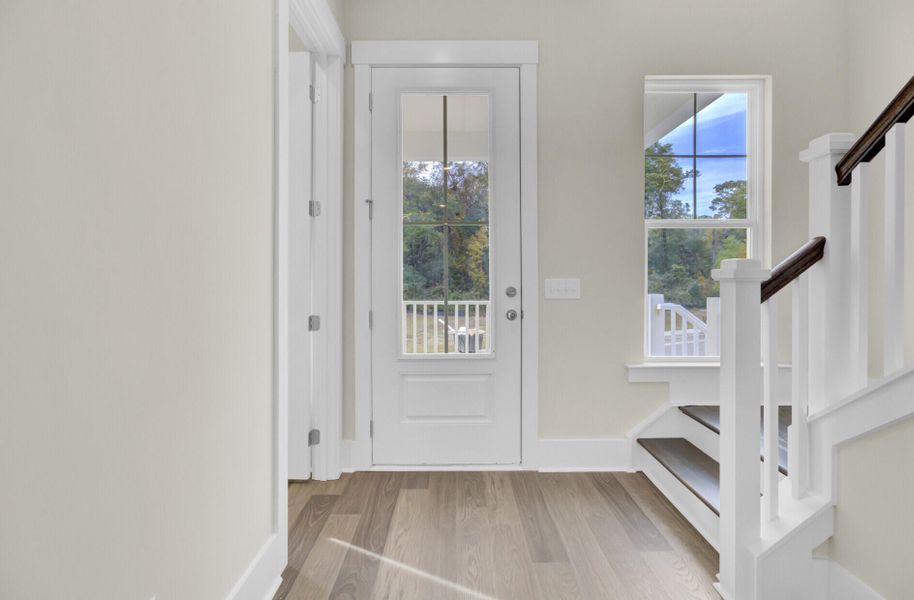 Spacious, unfurnished interior of a new home in Indigo Grove Single Family Homes, Johns Island (Image 44).