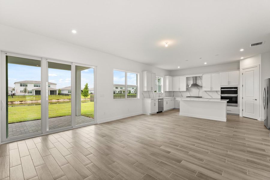 Spacious, unfurnished interior of a new home in Tradition - Seville, Port St. Lucie (Image 12).