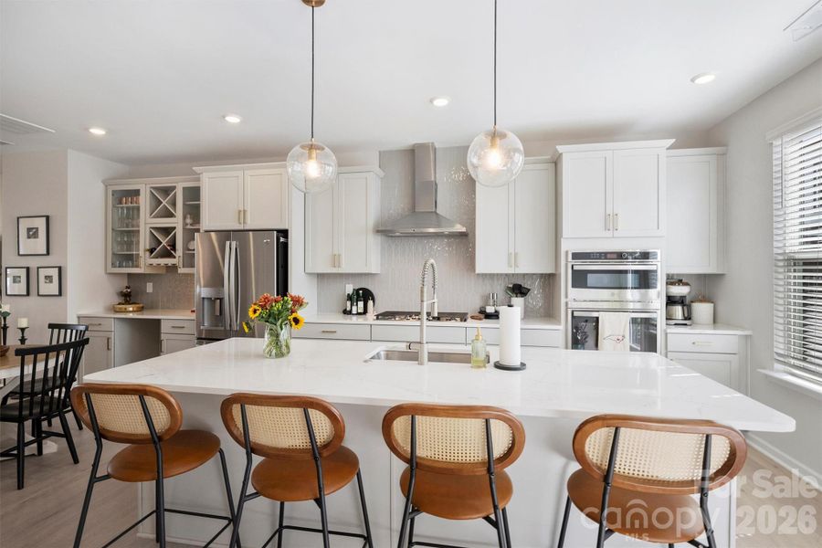 Furnished interior view inside a new home in , Davidson (Image 26).
