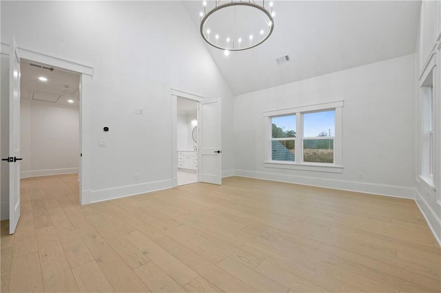 Spacious, unfurnished interior of a new home in , Dacula (Image 59).