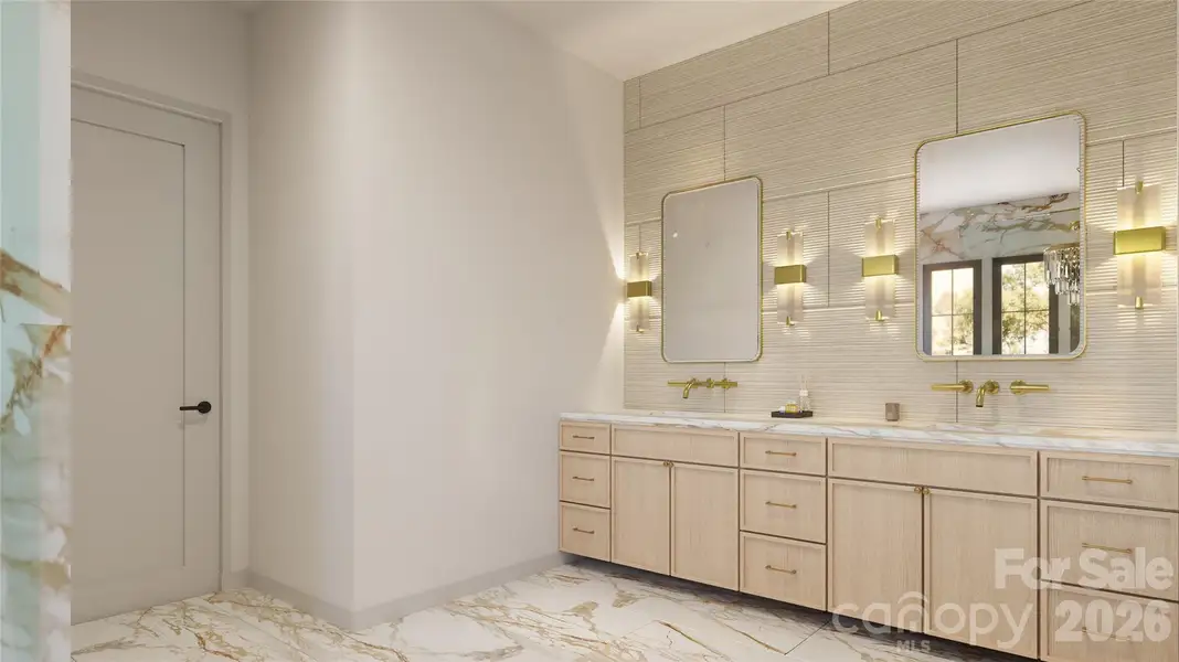 Furnished interior view inside a new home in , Davidson (Image 5).