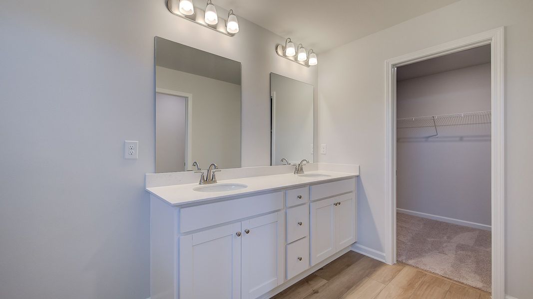 Furnished interior view inside a new home in Langley Overlook, Loganville (Image 15).