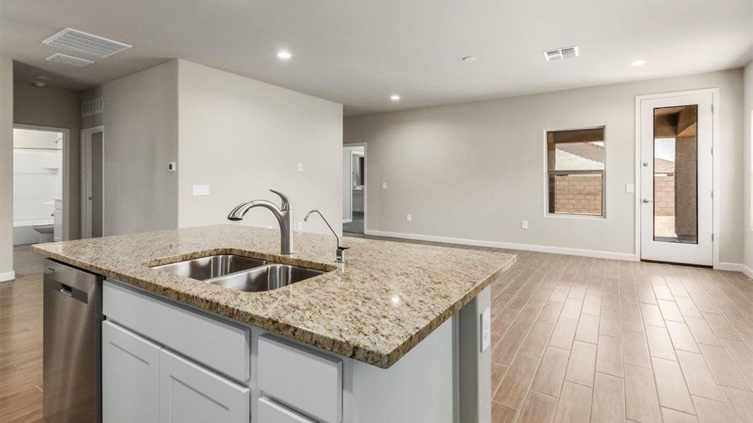 Furnished interior view inside a new home in Sycamore Vista, Vail (Image 9).