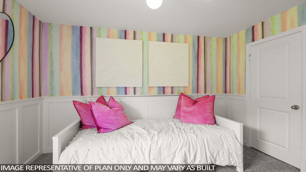 Furnished interior view inside a new home in Lexington Heights, Willis (Image 25).