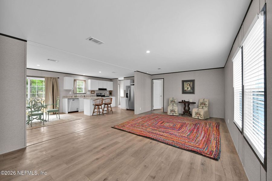 Furnished interior view inside a new home in , Hawthorne (Image 3).