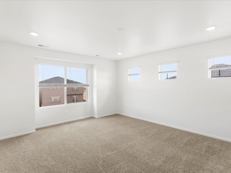 The Silversage floorplan image taken at a Meritage Homes community in Brighton, CO The Silversage floorplan image taken at a Meritage Homes community in Brighton, CO