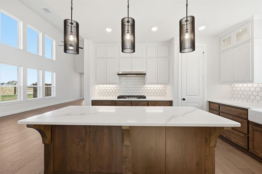 Furnished interior view inside a new home in Mosaic, Prosper (Image 10).