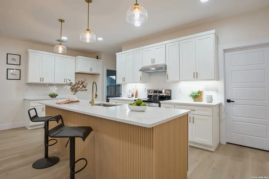 Furnished interior view inside a new home in , San Antonio (Image 10).