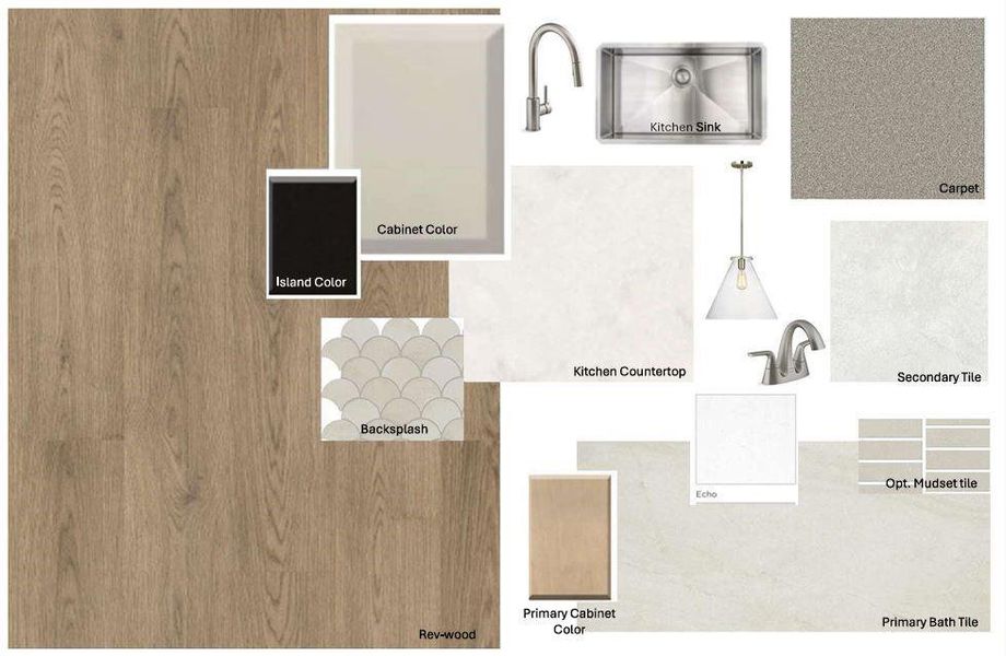 Sample of building materials used in homes in The Highlands, Porter (Image 7).