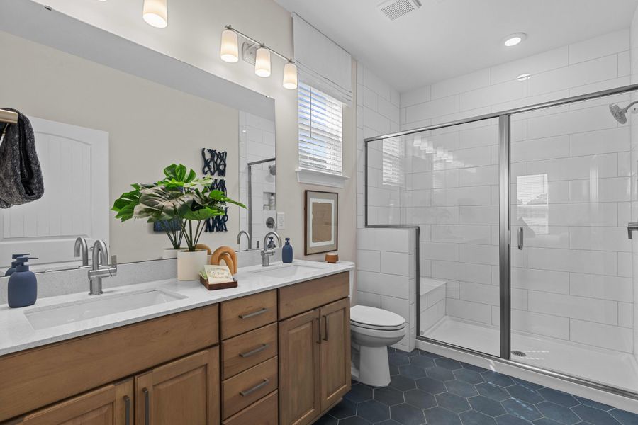 Furnished interior view inside a new home in Terrapin, Leland (Image 16).